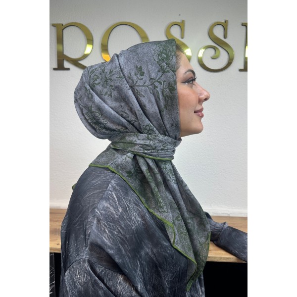 Desenli Soft Eşarp 05YY